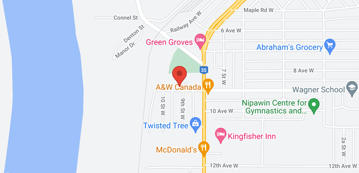 map of 1007-1009 9th AVE W